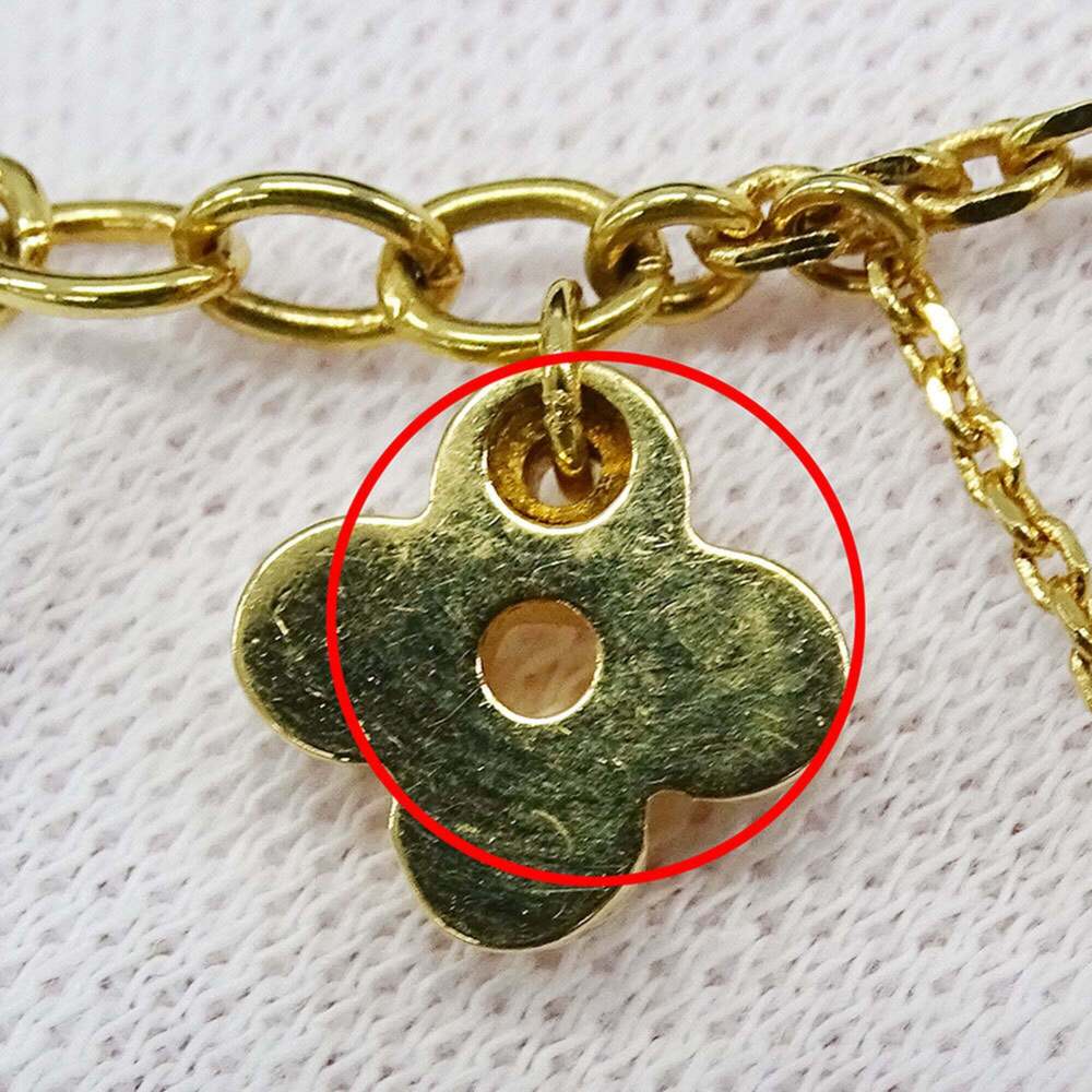 LOUIS VUITTON Gold Charm Bracelet - Picture 10 of 12